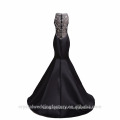 Elegant Cap Sleeve O Neck Heavy Beaded Mermaid 2017 New Popular Prom Dresses Evening Dress LP13